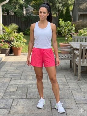 lululemon athletica Hot Pink Athletic Shorts